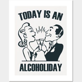 Alcoholiday Posters and Art